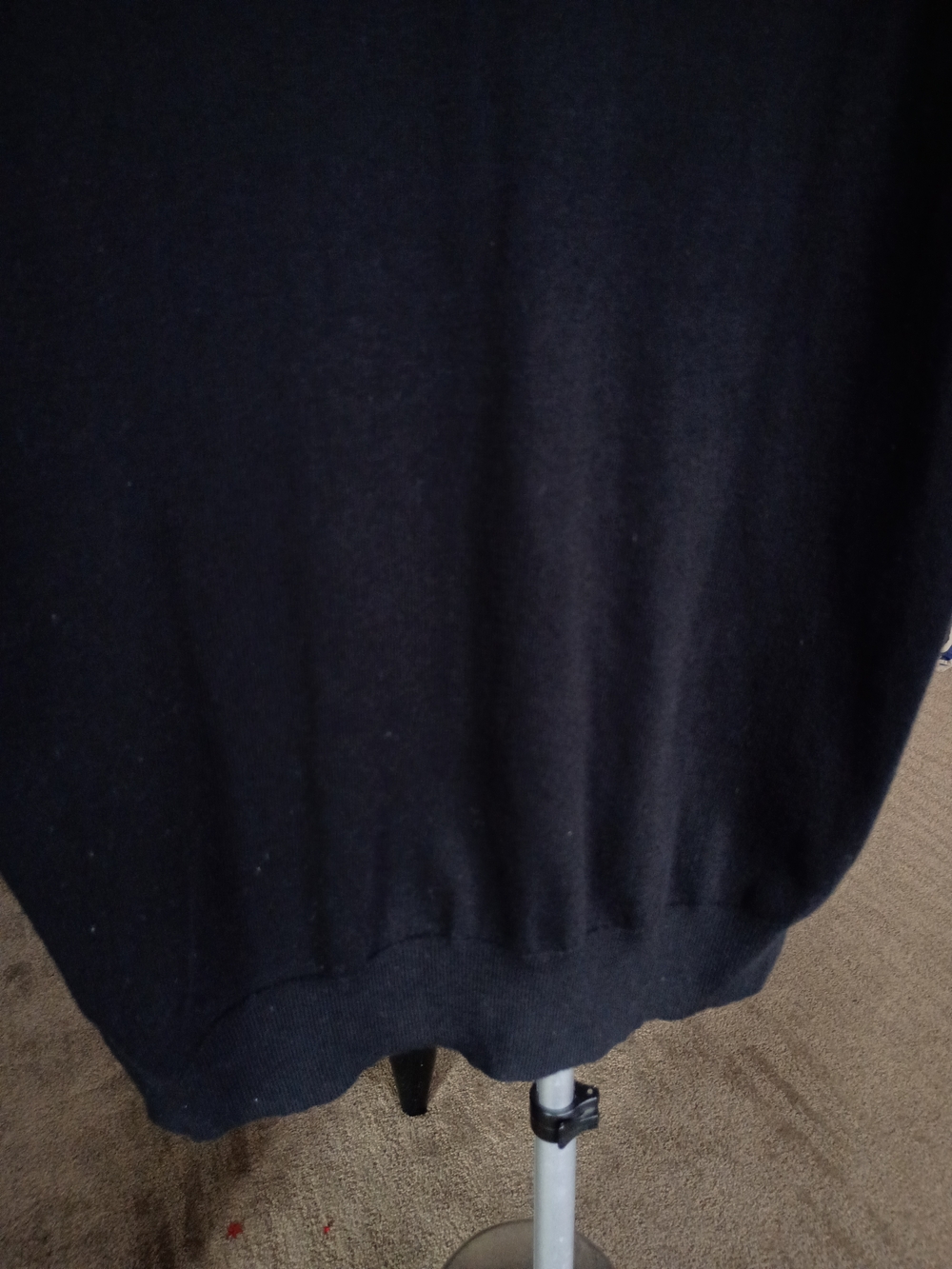 jf j.ferrar Black Polo with White Trim - Picture 6 of 9